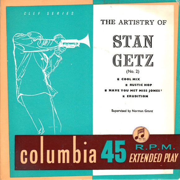 Stan Getz - The Artistry Of Stan Getz (No. 2) (7