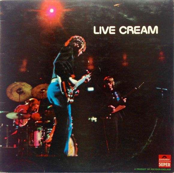 Cream (2) - Live Cream (LP, Album)