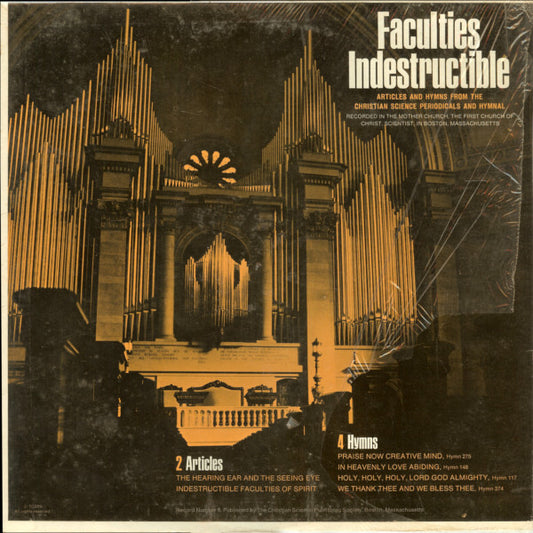 Various - Faculties Indestructible (LP)