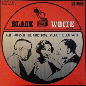 Cliff Jackson, Lil Armstrong*, Willie "The Lion" Smith - A Reissue Of Some Famous Black And White Masters Vol. 2 (LP, Comp)