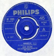 John Walker (3) - Annabella (7", Single, Mono, 3 P)