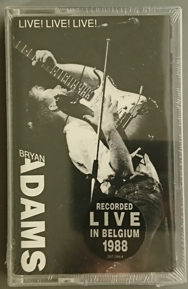 Bryan Adams - Live! Live! Live! (Cass, Album)