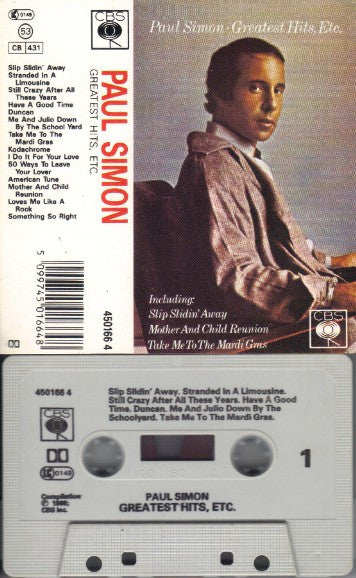 Paul Simon - Greatest Hits, Etc. (Cass, Comp)