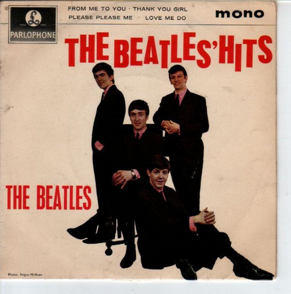 The Beatles - The Beatles' Hits (7", EP, Mono, RP, Str)