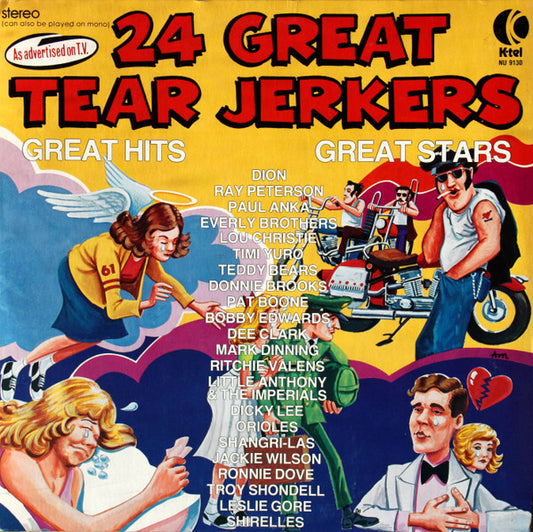 Various - 24 Great Tear Jerkers (LP, Comp)