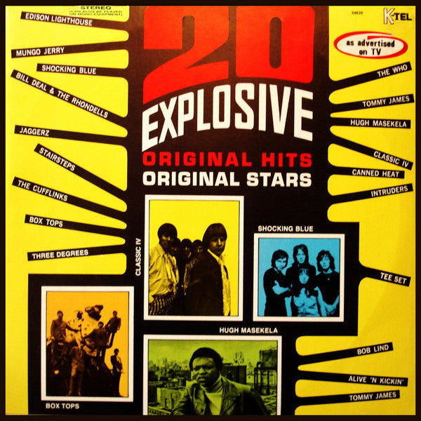 Various - 20 Explosive Hits (LP, Comp)