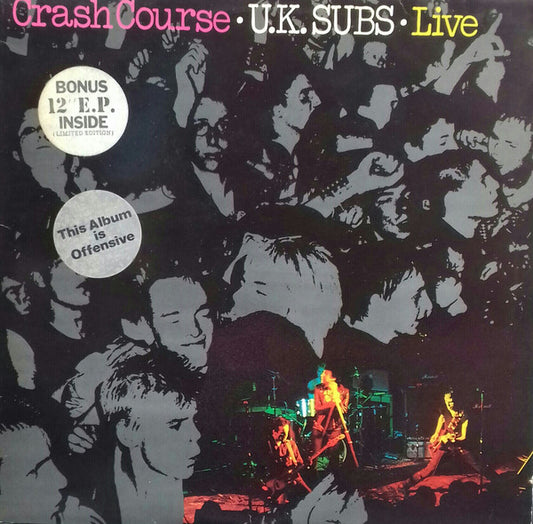 U.K. Subs* - Crash Course - Live (LP, Album + 12", EP + Ltd)