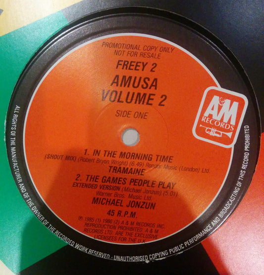 Various - Amusa Volume 2 (12", Promo)