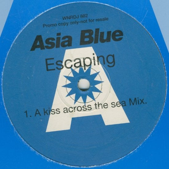 Asia Blue - Escaping (12", Promo)