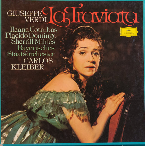 Giuseppe Verdi - Carlos Kleiber, Ileana Cotrubas, Placido Domingo, Sherrill Milnes, Bayerisches Staatsorchester - La Traviata (2xLP + Box)