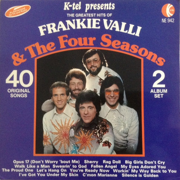 Frankie Valli & The Four Seasons - The Greatest Hits (2xLP, Comp, Isl)