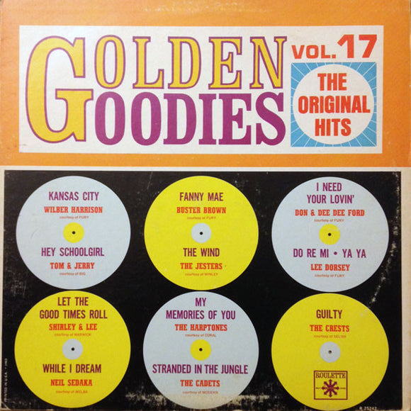 Various - Golden Goodies - Vol. 17 (LP, Comp, Mono)