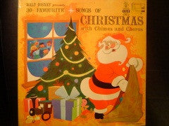 The Mike Sammes Singers* & Jimmy Dodd* - Walt Disney Presents 30 Favourite Christmas Carols And Songs (LP, Album)