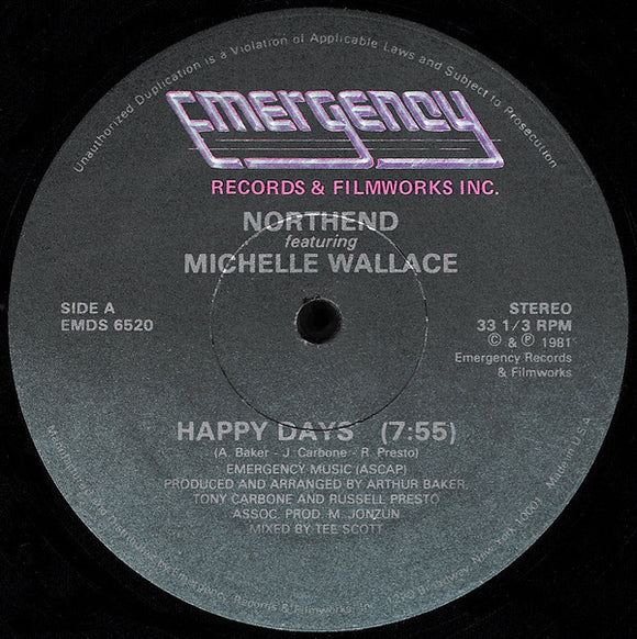 Northend* Featuring Michelle Wallace - Happy Days (12