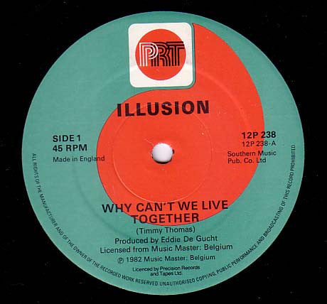 Illusion (2) - Why Can't We Live Together (12", Single)