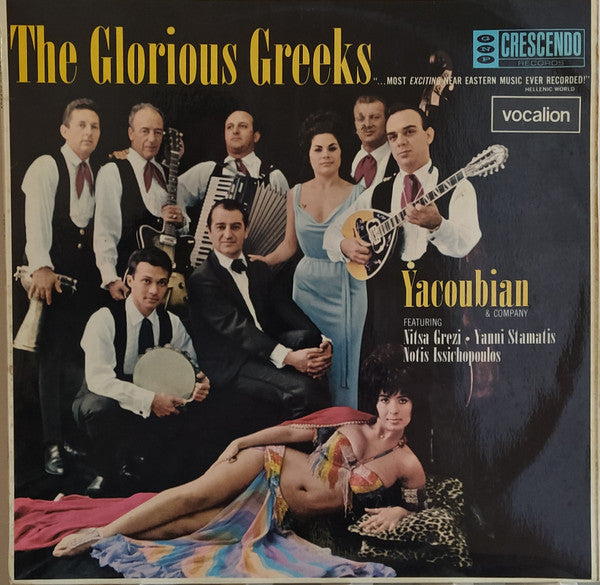 Yacoubian & Company - The Glorious Greeks (LP, Album, Mono)