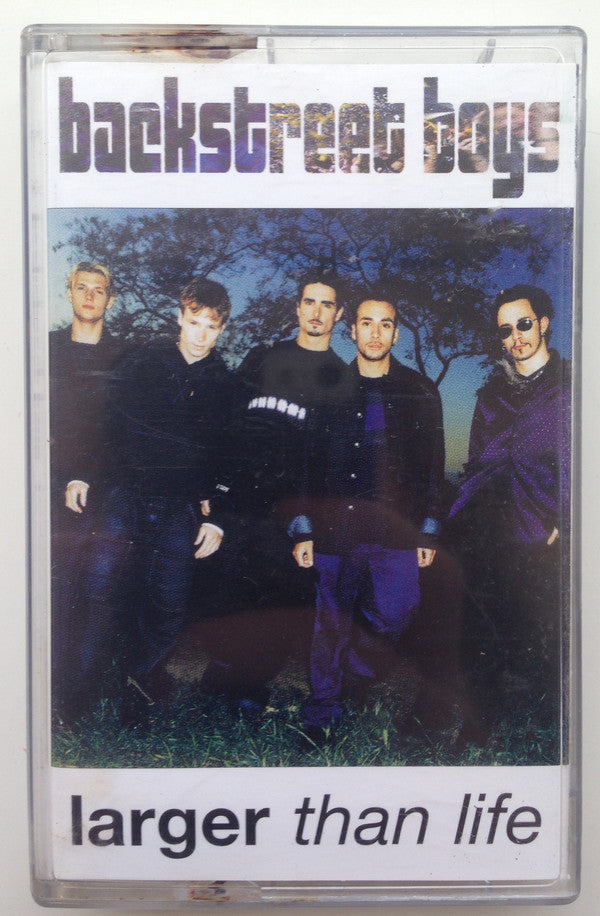 Backstreet Boys - Larger Than Life (Cass, Single)