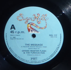 Grand Master Flash & The Furious Five* - The Message (12")