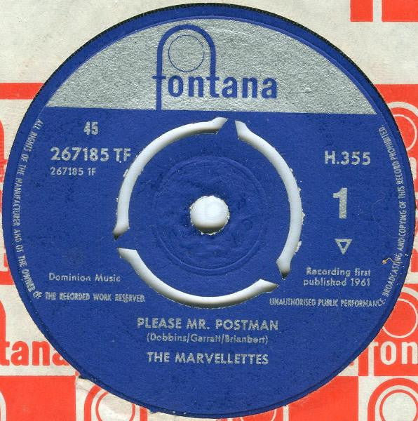 The Marvellettes* - Please Mr. Postman (7", M/Print)