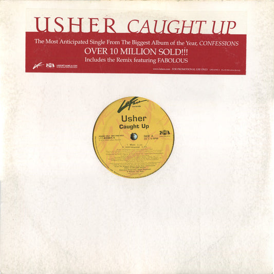 Usher - Caught Up (12", Promo)