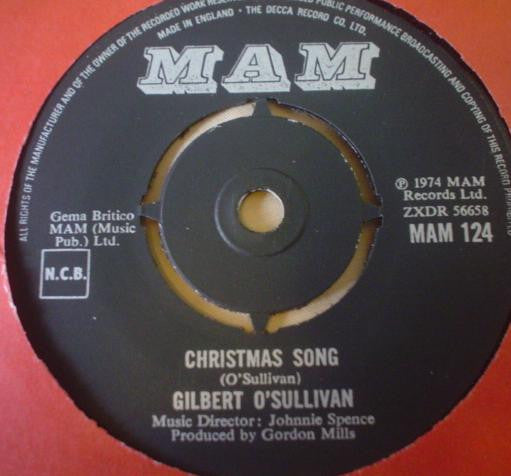 Gilbert O'Sullivan - Christmas Song (7", Single)