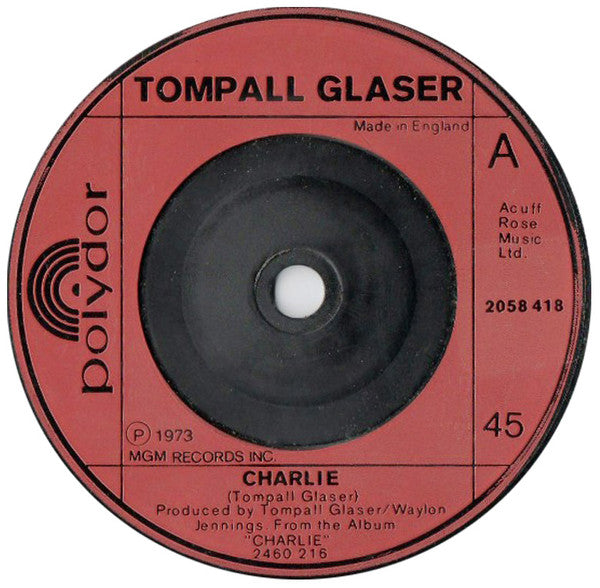 Tompall Glaser - Charlie (7", Single)