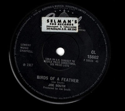 Joe South - Birds Of A Feather (7", Single)