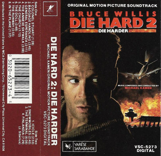 Michael Kamen - Die Hard 2: Die Harder (Original Motion Picture Soundtrack) (Cass, Album)