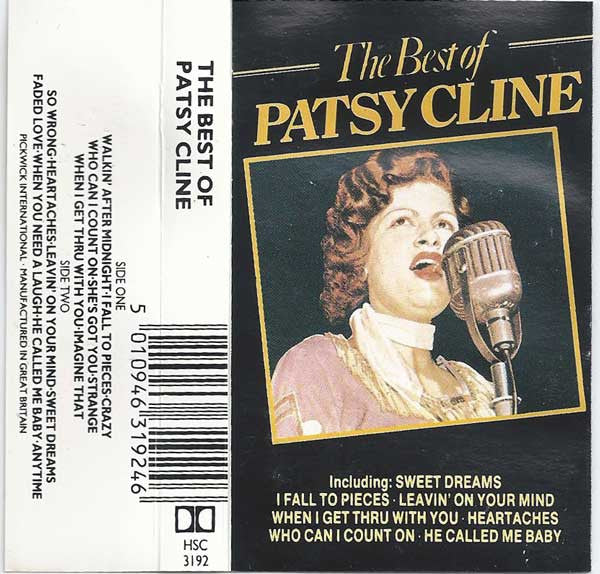 Patsy Cline - The Best Of Patsy Cline (Cass, Comp)