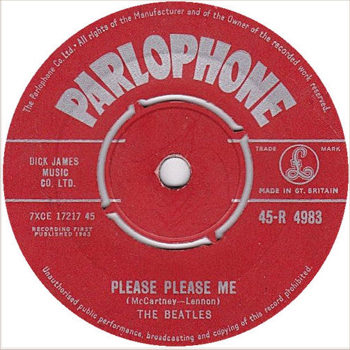 The Beatles - Please Please Me (7", Single, 1st)