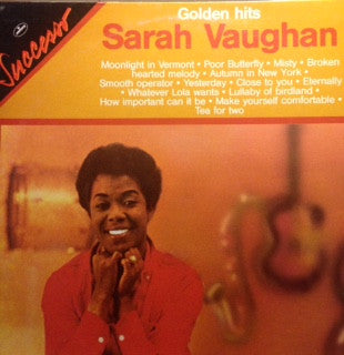 Sarah Vaughan - Golden Hits (LP, Comp)