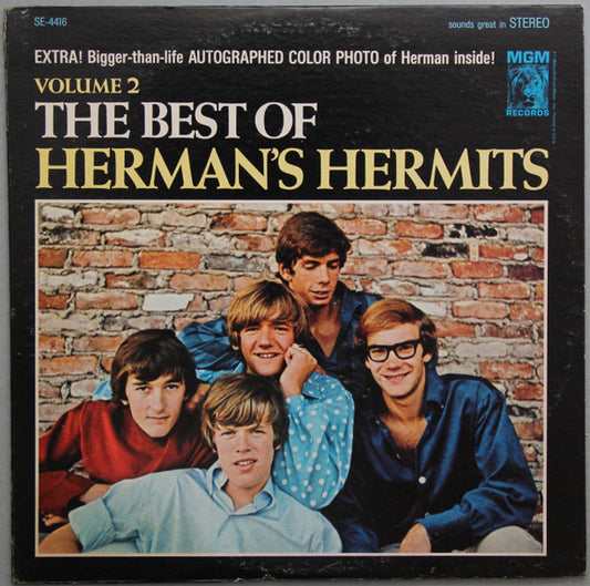 Herman's Hermits - Volume 2: The Best Of Herman's Hermits (LP, Comp)