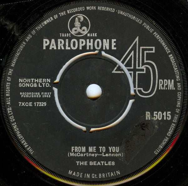 The Beatles - From Me To You (7", Single, RP)