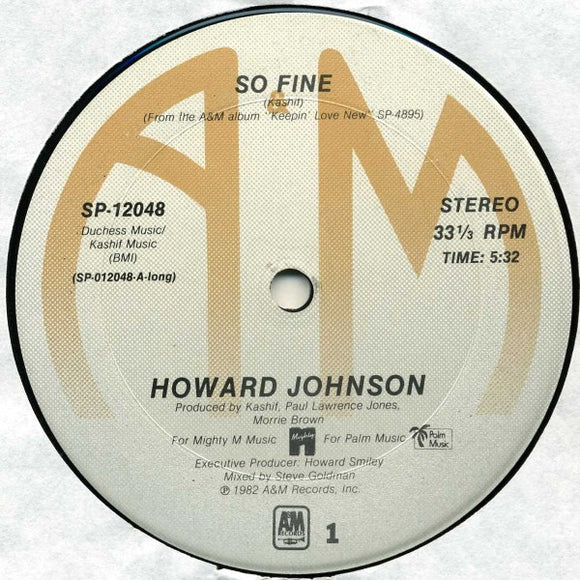 Howard Johnson - So Fine / This Is Heaven (12