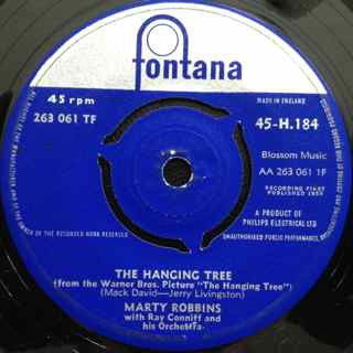 Marty Robbins - The Hanging Tree (7", Single)