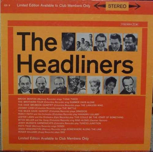 Various - The Headliners, Volume 2 (LP, Comp)