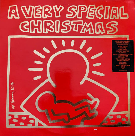 Various - A Very Special Christmas (LP, Comp, Gol)