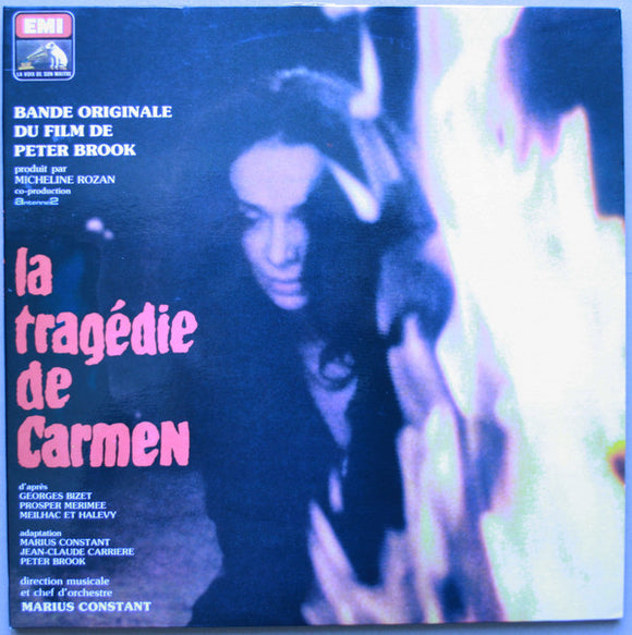 Georges Bizet - Marius Constant, Jean-Claude Carrière, Peter Brook - La Tragédie De Carmen (2xLP, Album)