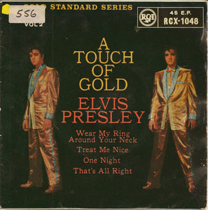 Elvis Presley - A Touch Of Gold - Vol.2 (7", EP, RE, M/T)