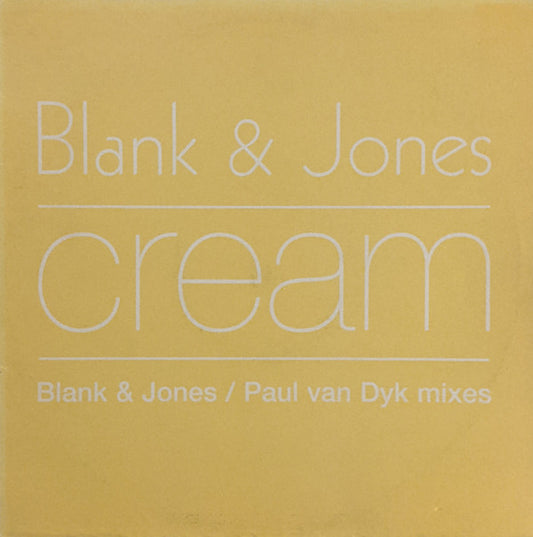 Blank & Jones - Cream (12")