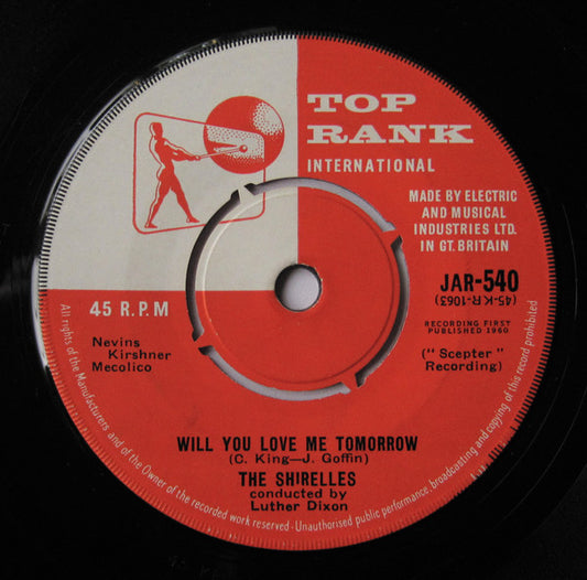 The Shirelles - Will You Love Me Tomorrow / Boys (7", Single)