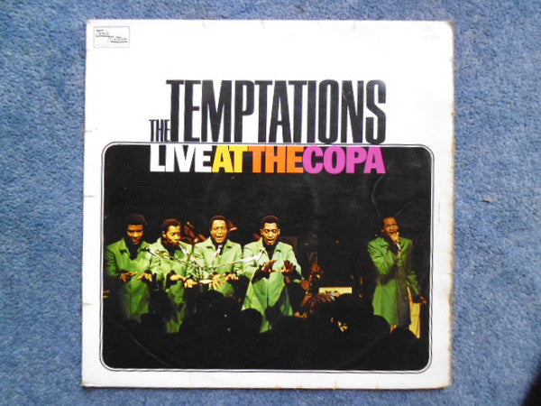 The Temptations - Live At The Copa (LP, Mono)