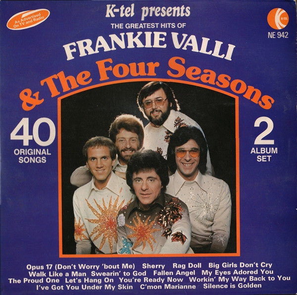 Frankie Valli & The Four Seasons - The Greatest Hits (2xLP, Album, Comp, Pho)