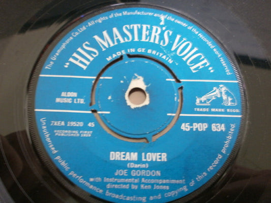 Joe Gordon Folk Four - Dream Lover (7", Single)