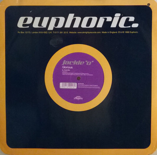 Jackie 'O' - Glorious / Wonderwall 2000 (12")