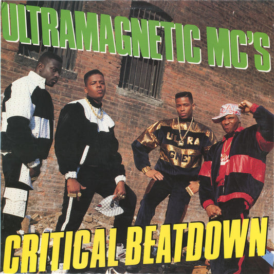 Ultramagnetic MC's - Critical Beatdown (LP, Album, RE)