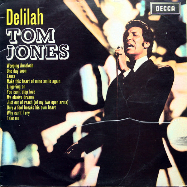 Tom Jones - Delilah (LP, Album, Mono)