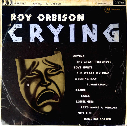 Roy Orbison - Crying (LP, Album, Mono)