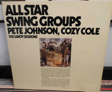Pete Johnson, Cozy Cole - All Star Swing Groups (2xLP, Comp)
