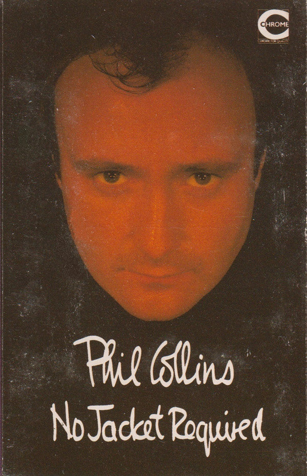 Phil Collins - No Jacket Required (Cass, Album, Whi)